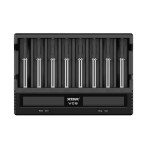 Charger Xtar VC8 8-Channel 18650 21700 1.2V Aa Aaa Battery Charger 8 Smart Charger With LCD Screen for Li-po NiMH